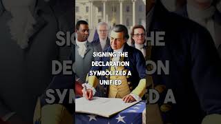 The Signing of the Independence Declaration The American Birth history facts independenceday [upl. by Yahiya]