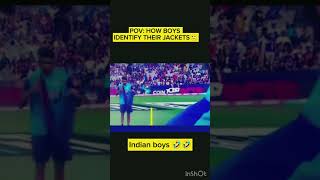 Ladke kaise apni jacket pehchante hain indvspak cricket highlights rohitsharma latest virat [upl. by Noy]