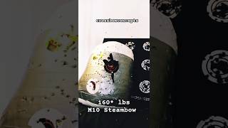 M10 Steambow 160 lbs natural rwticle aiming mode 10 shots modifications by Xbowtuningcom [upl. by Yelir]