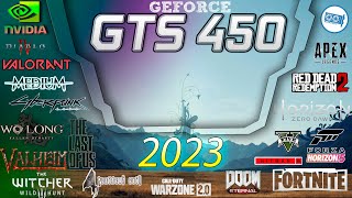 NVIDIA GTS 450 in 15 Games  20232024 [upl. by Pudens329]