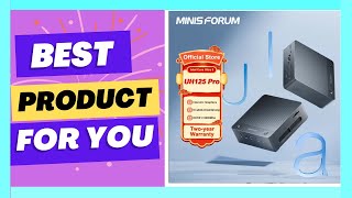 MINISFORUM UH125 Pro Mini PC Intel Core Ultra [upl. by Fidelas715]