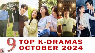 9 Top KDramas Premiering in October 2024 [upl. by Eramal488]