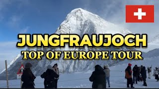 Experience The Ultimate Adventure At Jungfraujoch  The Top Of Europe [upl. by Ocsicnarf]