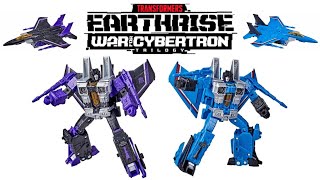 Transformers Spotlight Earthrise Thundercracker and Skywarp [upl. by Guimond]