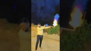 Desi Gun with lots of sound diwali firecreckers reels shorts attitude enjoy [upl. by Grefer]