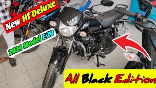 The All New Hf Deluxe 2024 Model E20 Black Edition  Full Review Pricemileage Top Speed amp More ❤️ [upl. by Idalina33]