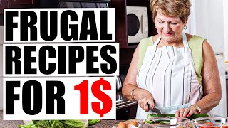 Grandmas Frugal Dishes 7 Dinner Ideas Under 1Serving [upl. by Sisenej784]