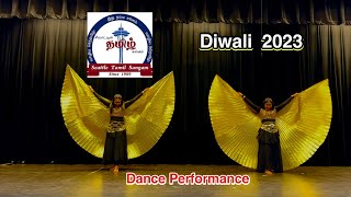 Manohari song dance Performance  Diwali 2023 celebration at Seattle  Seattle Tamil Sangam Events [upl. by Evelinn]