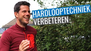 Hardlooptechniek Verbeteren Beter Hardlopen door Techniektraining en Krachttraining [upl. by Trumaine]