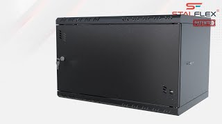 SE Szafa RACK Standard 19 6U 350 svart metall [upl. by Farnham]