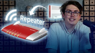 Tutorial Alte FritzBox als Repeater einrichten [upl. by Richmal]