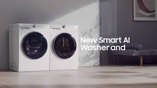 Smart AI Recommends Washes To Suit Your Lifestyle  Samsung 12kg Front Load Washer  The Good Guys [upl. by Sanferd28]