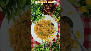 Masala rice🍚 ❣️🤤 ricerecipe masalarice friderice leftoverricerecipe food shorts [upl. by Ilyak423]