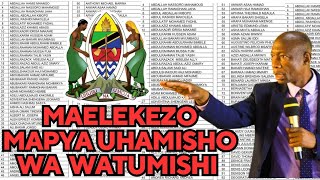 TAMISEMI LEO TUMIENI MFUMO UHAMISHO WA WATUMISHI UHAMISHO WA WALIMU 2024 [upl. by Dorella]