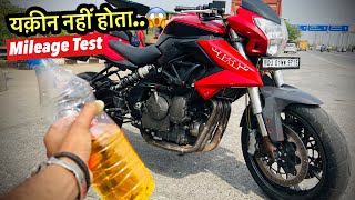 Benelli 600i Mileage Test 😱With Hyper Riding🔥 [upl. by Fernandina]