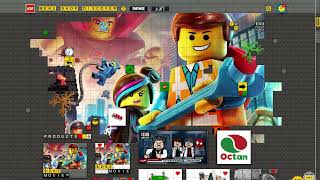 LEGO® Website Design  Slider Animation [upl. by Oneill]