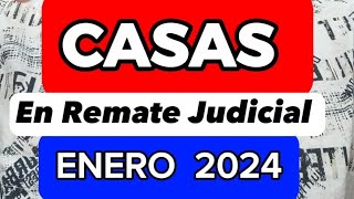 CASAS en Remate ENERO 2024  Remates Judiciales Ecuador [upl. by Luttrell]