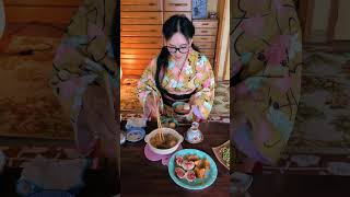 おでん washoku food japan simpleenglish simplejapanese japantravel kimono subscribe thanks 💗 [upl. by Dyna]