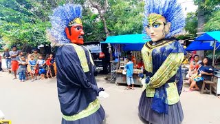 Rambut Ondel ondel Warna Biru  Ondel2 Sanggar AlFathir [upl. by Saffian]