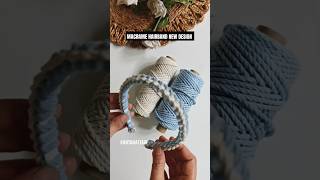 Easy DIY Macrame Hairband New Design macrametutorial shorts hairband [upl. by Rufe]