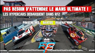 RFACTOR 2  Les hypercars débarquent en Mod Gratuit [upl. by Milla862]