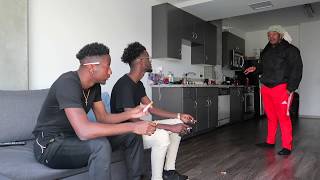 SMOKING IN OUR HOUSE PRANK ON POUDII   HE GETS MAD [upl. by Aniled]