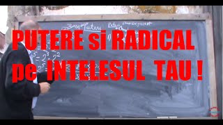 14 Lectia 16  Putere si Radical  Exercitii cu puteri la matematica  clasa 5  12 [upl. by Kalman]