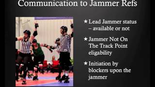 Roller Derby Referee Training  Inside Pack Ref  RefEdcom [upl. by Aimerej]