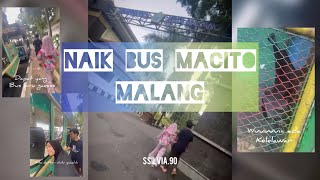 Naik bus MACITO malang [upl. by Worra208]