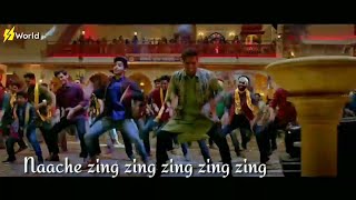 Zingaat Hindi Song  Dhadak  Ajay  Atul  WhatsApp Status Video  Lyrics [upl. by Olney]