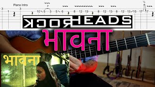 BHAWANA  Rockheads  Guitar lesson with TABS [upl. by Seroled225]