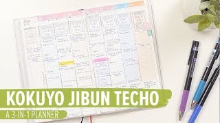 Kokuyo Jibun Techo A 3in1 Planner [upl. by Michele]