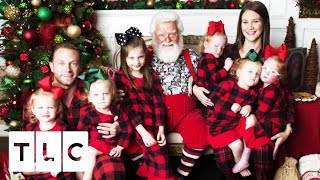 The Quints Break Down In Tears When They Meet Santa  Outdaughtered [upl. by Thorlie]