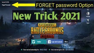 Pubg Mobile login password forgetHow to recover Pubg mobile Login forget password 2021 new method [upl. by Oluas156]