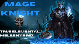 Baldur’s Gate 3  Eldritch Knight Build Guide  Tanky Mage Knight  Loreful Lae’zel [upl. by Simonette160]