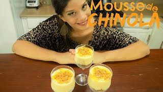 Mousse de ChinolaMaracuyá con pocos Ingredientes [upl. by Yhtac]