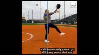 Softball Pitching Analysis  Sportstrace  sports [upl. by Hite]