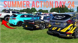 Castle Combe Summer action day 2024 [upl. by Neelloj]