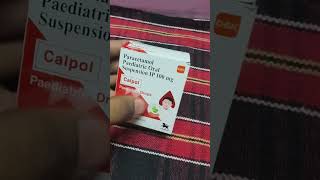 Calpol paediatric drops uses doses in Hindi  fever in children  paracetamol 100mg suspension [upl. by Tybi]