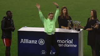 Closing Ceremony • Femke Bol wins her fourth Diamond League Trophy 🏆 💎 [upl. by Shiau585]