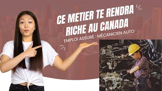 L’UN DES MÉTIERS LES PLUS RECHERCHÉS AU CANADA：MECANICIEN AUTOMOBILE [upl. by Ardnikal185]