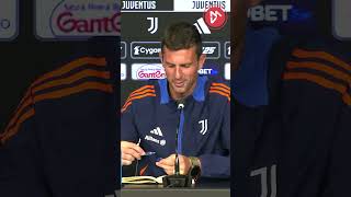 juventus THIAGO MOTTA SPOILERA LA FORMAZIONE CONTRO IL genoa [upl. by Maximilian]