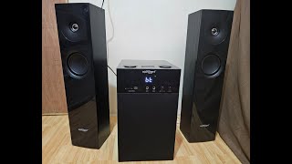 KONZERT SPEAKER KX450 setup  Unboxing and Sound Test [upl. by Aratnahs293]