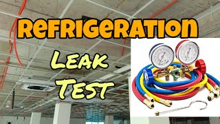 How Does Leak Test Work Air Condition System  Aircon Installation [upl. by West105]