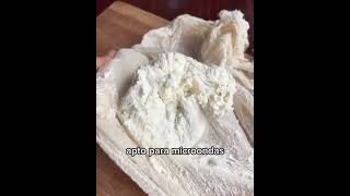 Queso mozarella casero 🤤 shortsviralrecetas shortsviral [upl. by Ahsemak]