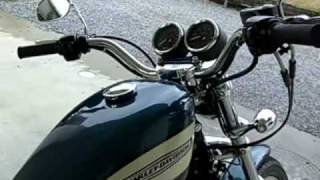 2004 Harley Davidson Sportster 1200R Thunderheader Exhaust [upl. by Liederman]