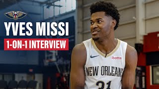 Yves Missi talks Draft Rookie Outlook  New Orleans Pelicans [upl. by Eyar]