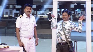 Thakarppan Comedy l Funfilled Airport scenes l Mazhavil Manorama [upl. by Mariandi]