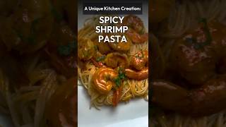 15Minute Spicy Shrimp Pasta  So Easy So Delicious [upl. by Esaertal]