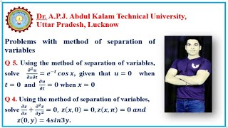 29 Problems on method of separation of variables [upl. by Leahcimrej]